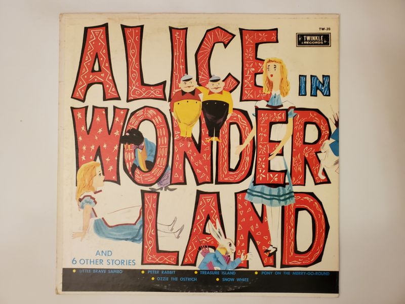 Twinkle Records Alice in Wonderland and 6 Other Stories vinyl record